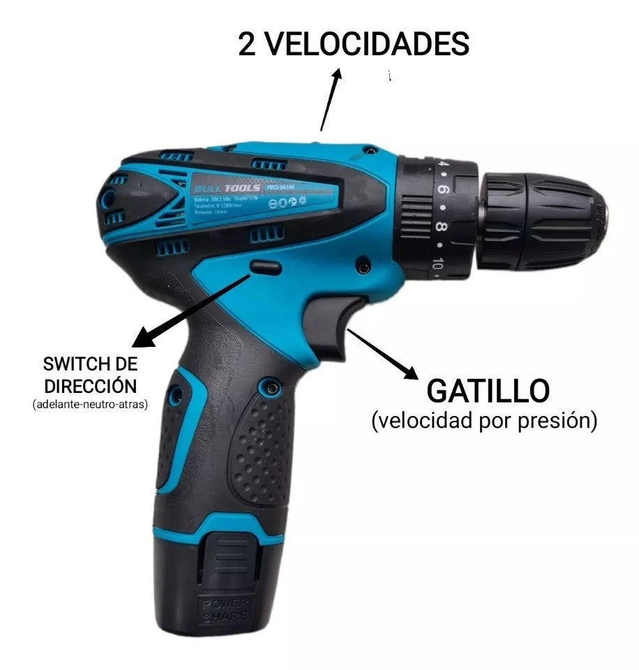 Taladro Inalambrico 18V Makita