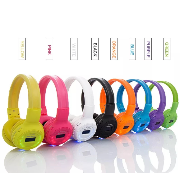 Diadema Bluetooh Con Pantalla N-65