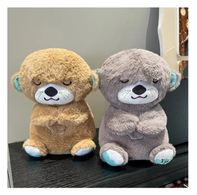 Peluche Nutria Con Sonido y Respirador
