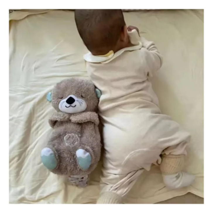 Peluche Nutria Con Sonido y Respirador
