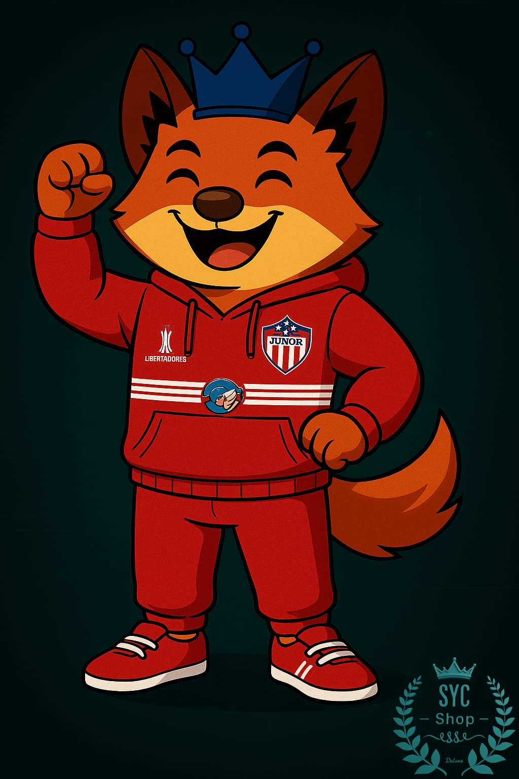 Buzo Deportivo Junior - Logos Bordados