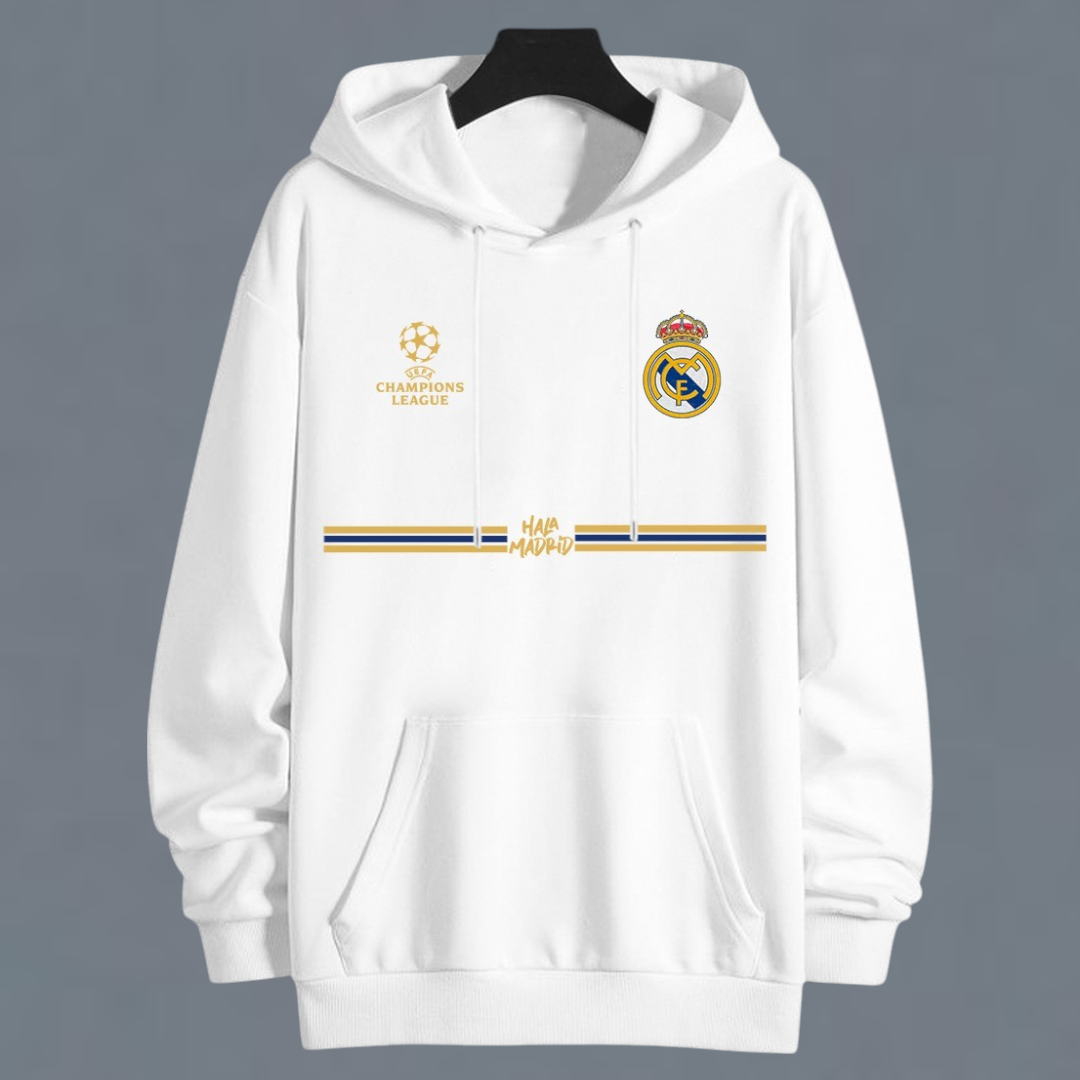 Buzo Deportivo Real Madrid - Logos Bordados