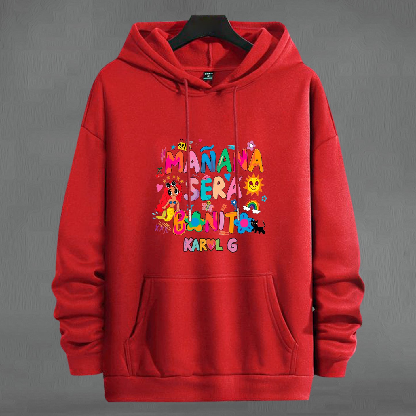 Buzo Hoodie - Dama Karol G - Estampado