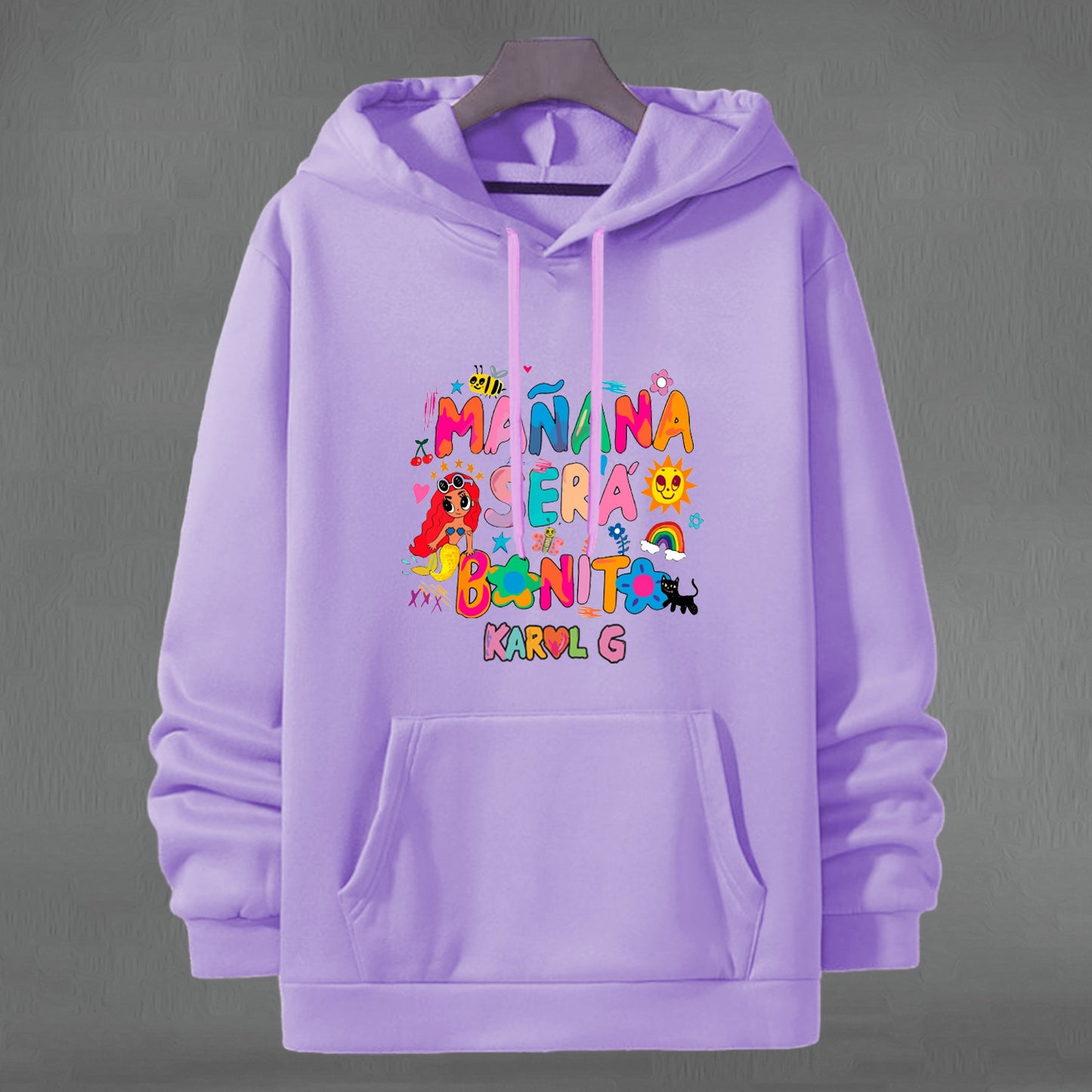 Buzo Hoodie - Dama Karol G - Estampado