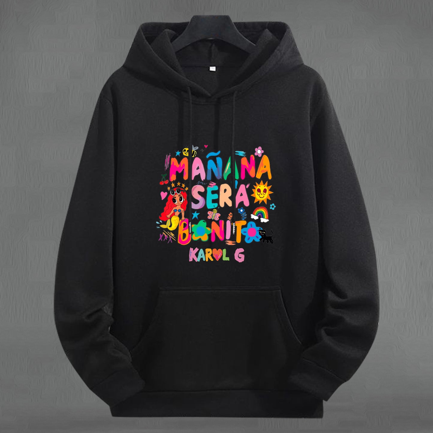 Buzo Hoodie - Dama Karol G - Estampado