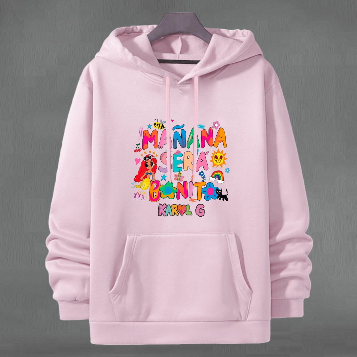 Buzo Hoodie - Dama Karol G - Estampado