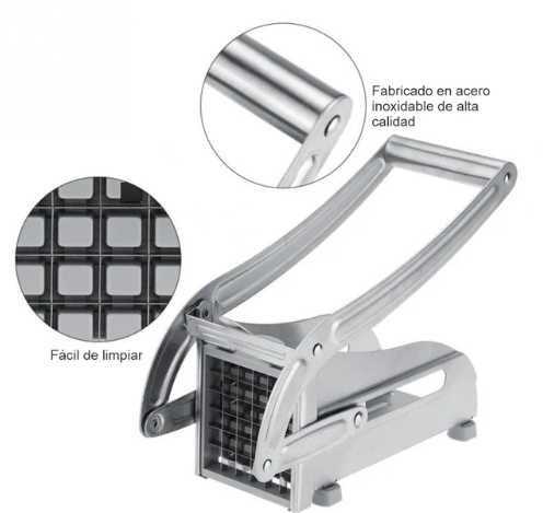 Cortador de Papa Manual Acero Inoxidable