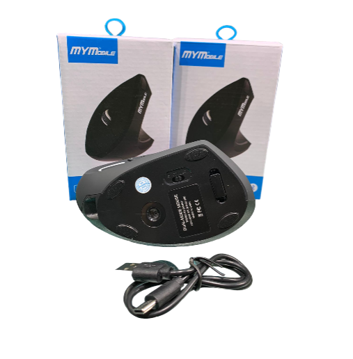Mouse Ergonómico Recargable Rf-7043 BT
