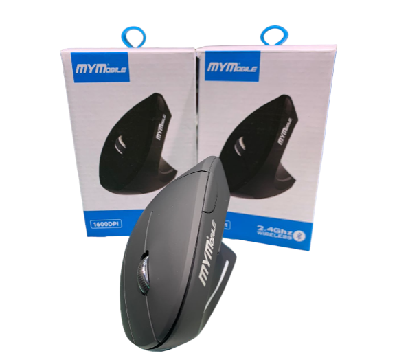 Mouse Ergonómico Recargable Rf-7043 BT