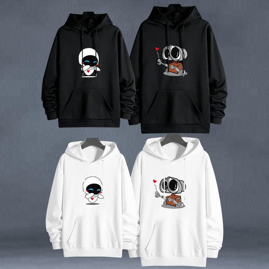 2 Buzos Pareja - Wall-E Y Eva - Estampado