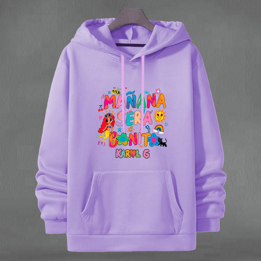 Buzo Hoodie - Dama Karol G - Estampado